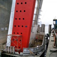 固定式鋼覆復(fù)合材料橋梁防撞設(shè)施，橋梁防撞護(hù)舷，防船撞裝置